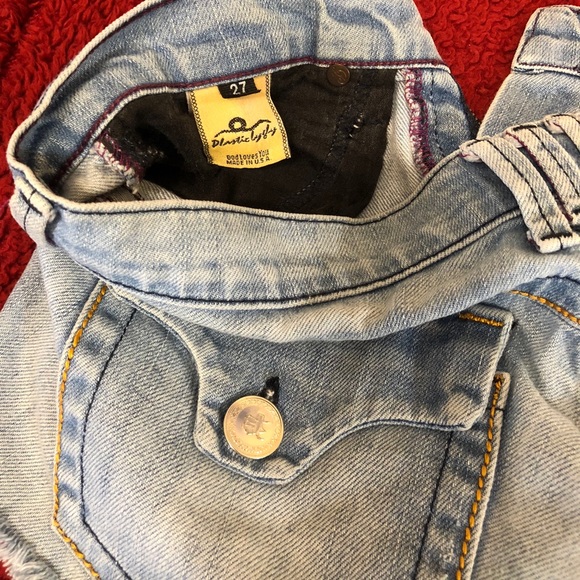 SOLD! SOLD!! PLASTIC BY GLY JEAN SHORTS!!! - Picture 5 of 5